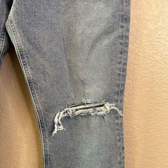NWT Citizens of Humanity Jolene Womens 31 Bluejay High Rise Straight Distressed - Picture 6 of 16